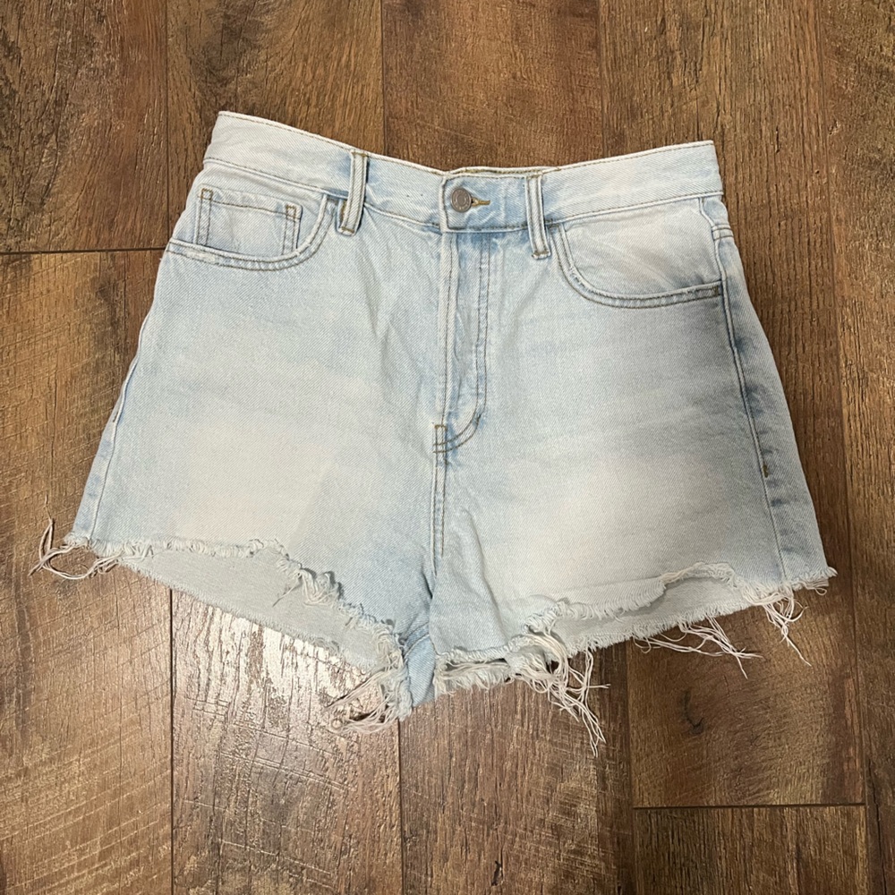 Pacsun Light Blue Denim Shorts